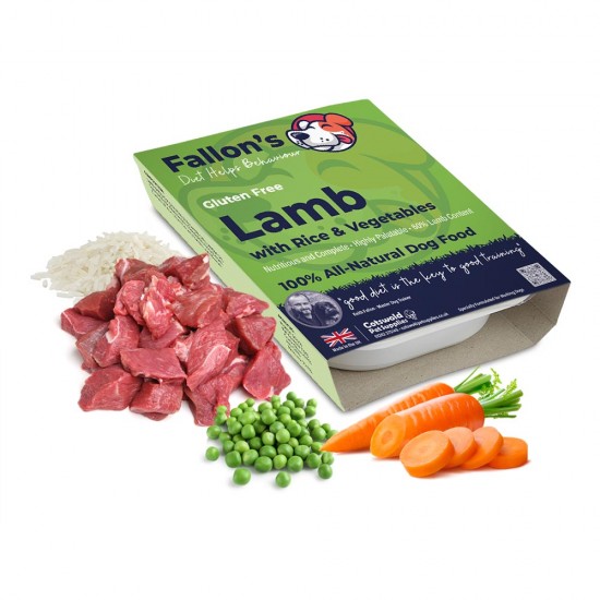 Lamb Rice wet dog food Allergies Cotswold Pet Supplies Dog